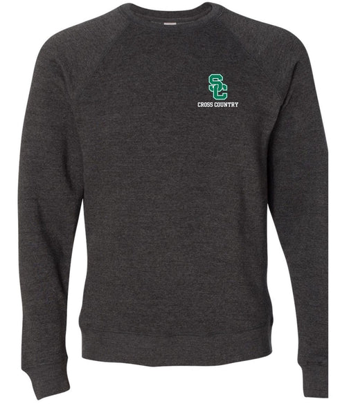 Cross Country Crewneck Sweatshirt with SC CROSS COUNTRY Embroidery