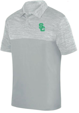 Men’s Tonal Heather Polo with SC logo