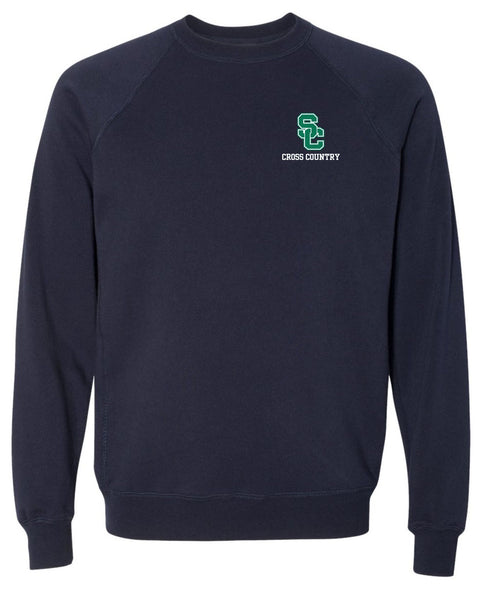 Cross Country Crewneck Sweatshirt with SC CROSS COUNTRY Embroidery
