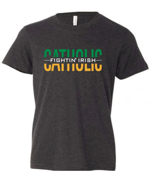 Youth Catholic Split Logo T-Shirt
