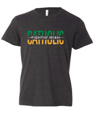 Youth Catholic Split Logo T-Shirt