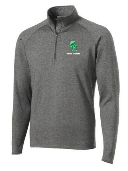 Cross Country MEN'S 1/2 Zip Jacket with SC CROSS COUNTRY Embroidery