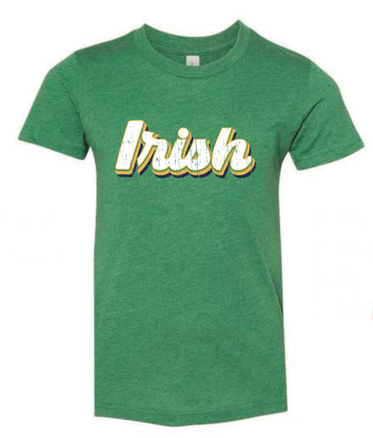 Youth Irish Retro Design T-Shirt