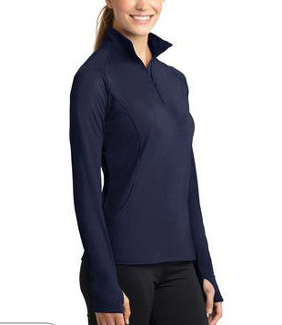 Springfield Catholic Uniform Jacket Ladies Quarter Zip