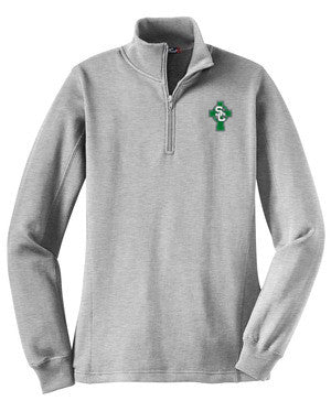 Uniform Jacket Ladies Sport-Tek®  Medium Weight 1/4 Zip Pullover Athletic Heather