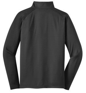 Mens SPORT-TEK® Performance 1/2 Zip Pullover (ST850)- Charcoal Grey *8TH GRADE UNIFORM APPROVED