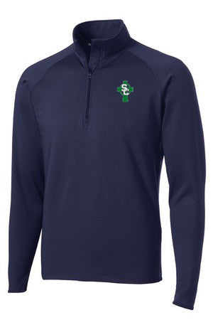 Mens SPORT-TEK® Performance 1/2 Zip Pullover (ST850)- True Navy *8TH GRADE UNIFORM APPROVED